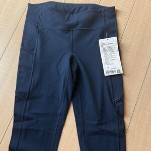 Lululemon Navy Blue Athletic Leggings